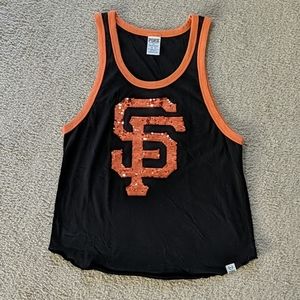 PINK VS | Sequin SF Giants Tank